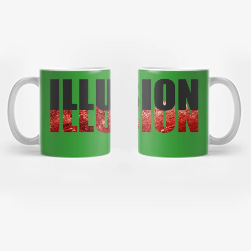 Artistic Representation of Illusion Coffee Mug
