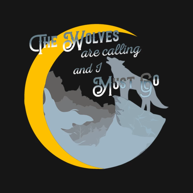 The Wolves are calling and I must go Mouse Pad