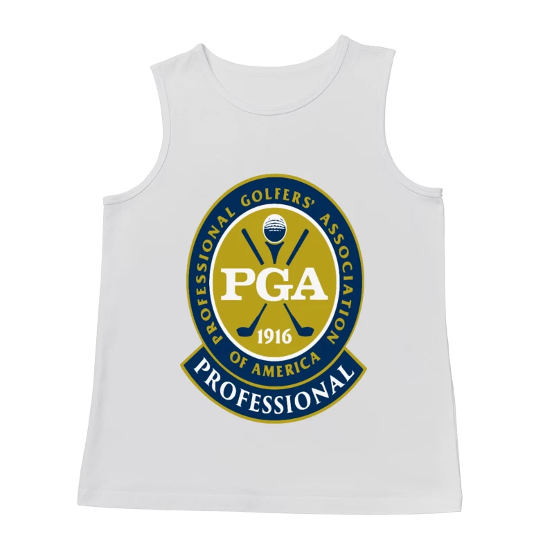 Professional Golfers' Association of America (PGA) Official Logo Male Tank Top