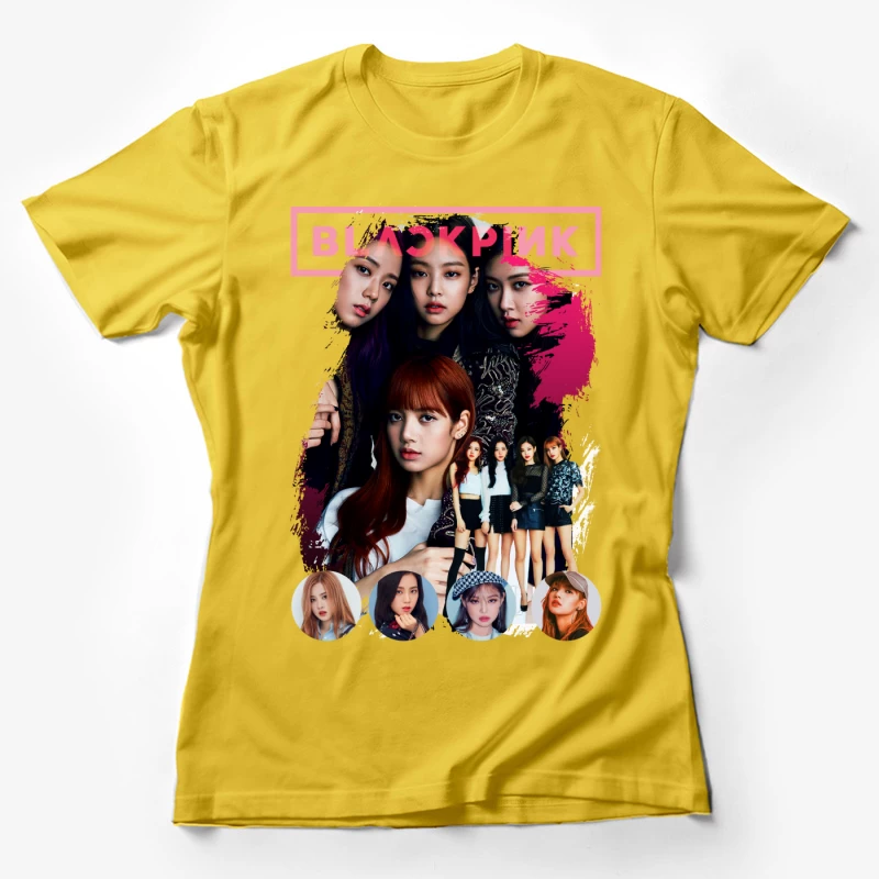BLACKPINK: Iconic K-pop Girl Group Female T-Shirt