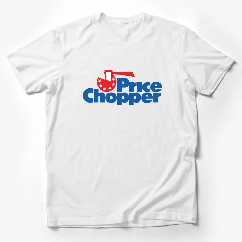 Price Chopper Supermarket Retail Logo Design Male T-Shirt