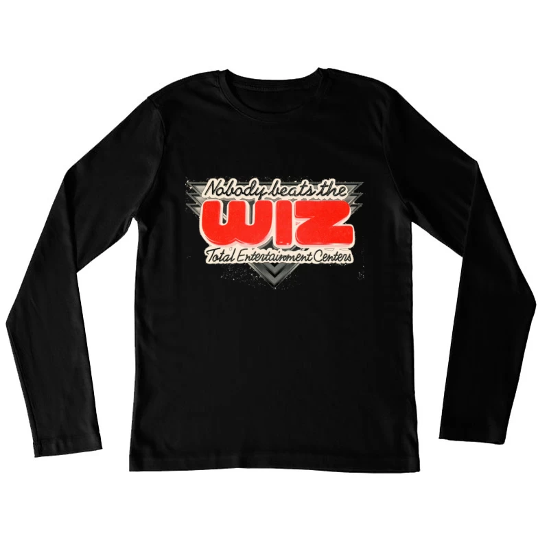 Nobody Beats the Wiz Female Long Sleeve T-Shirt