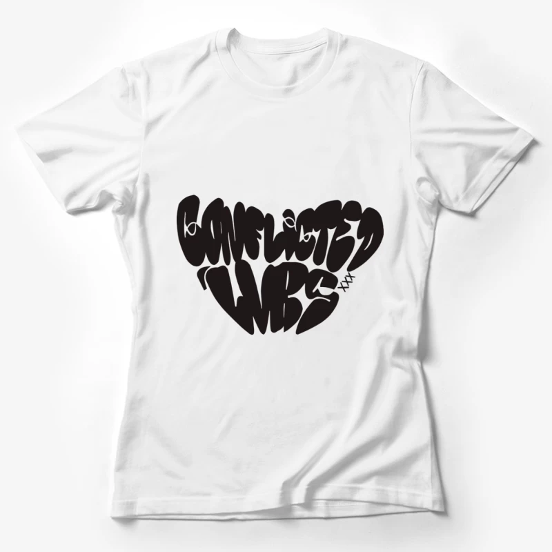 Konfliktkunstdesign Damen T-Shirt