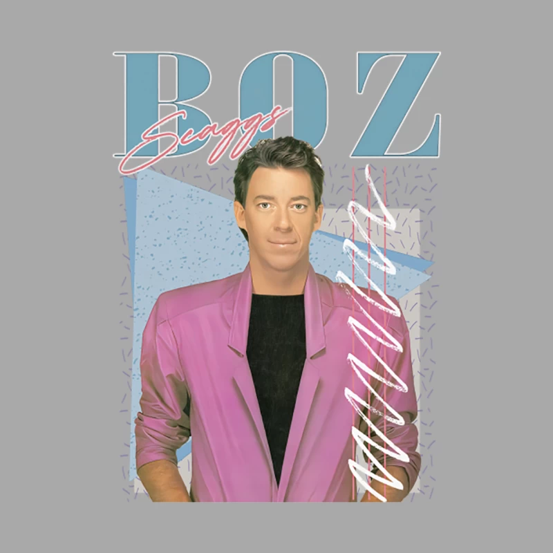 Boz Scaggs  Retro Faded-Style Design Male Pullover Hoodie