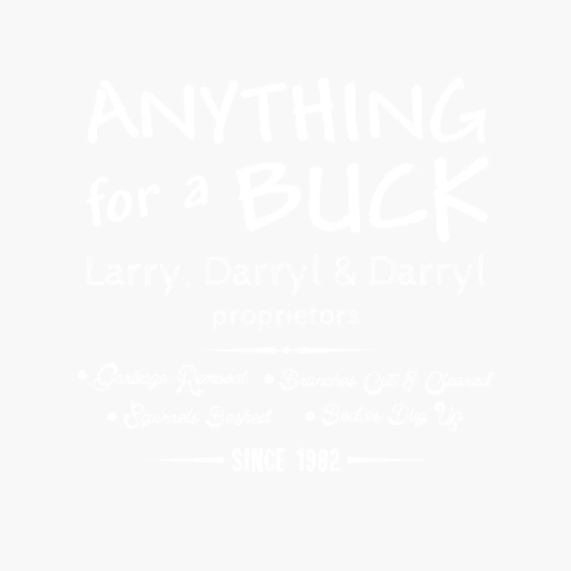 Anything for a Buck, Larry, Darryl and Darryl Cotton Tote Bag