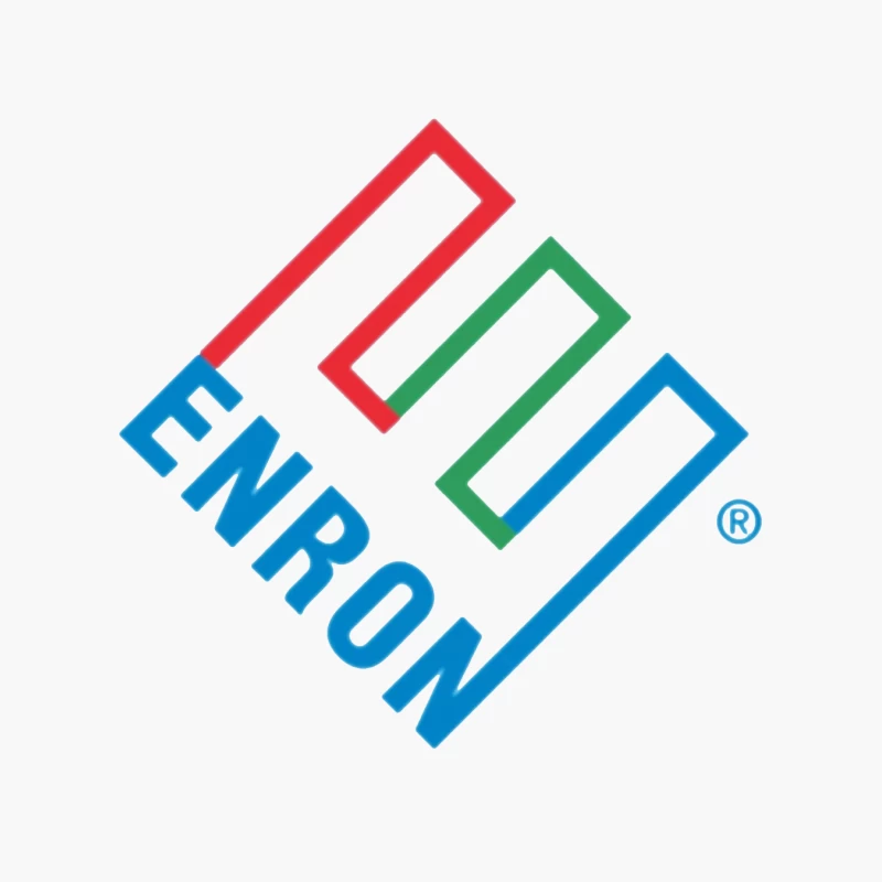 Enron Corporation Logo - Historic Energy Company Symbol Cotton Tote Bag