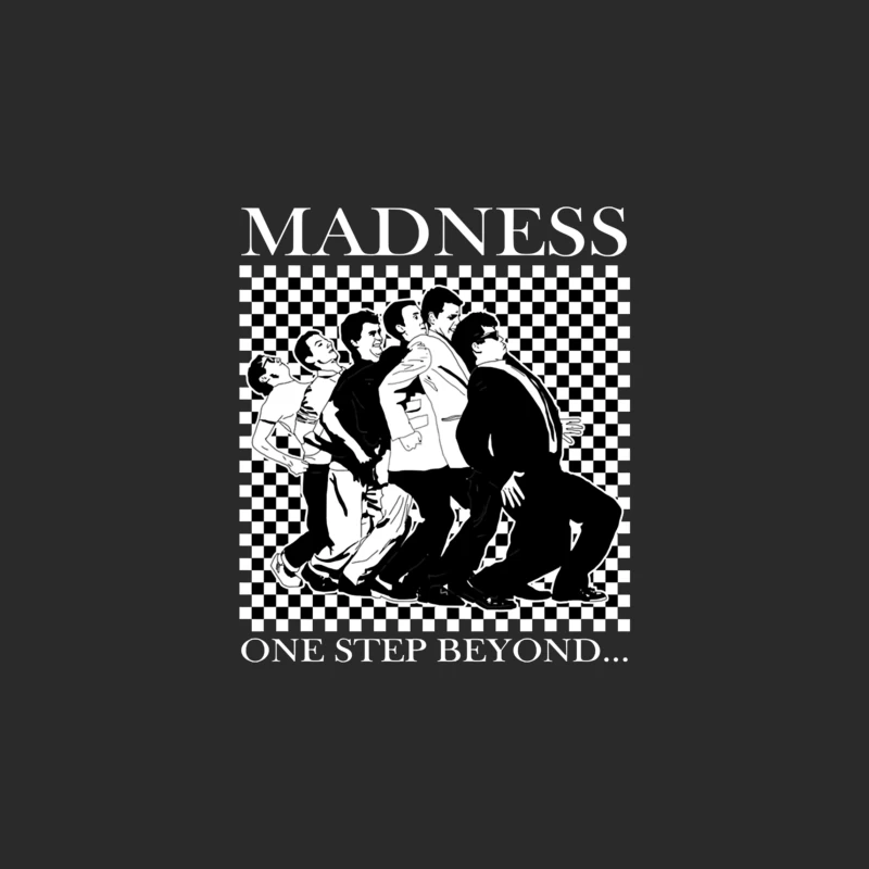 Madness "One Step Beyond" Album Art with Dancing Figures Baseball Cap