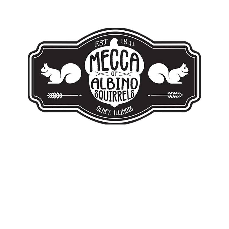 Mecca of Albino Squirrels Tapestry