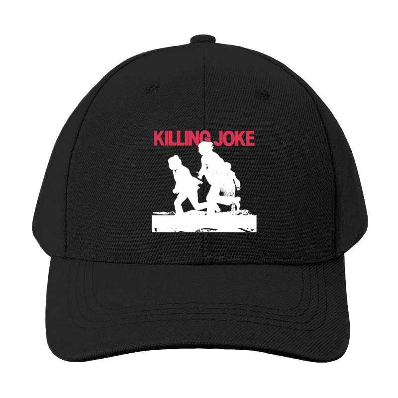 Killing Joke Post-Punk Album Cover with White Silhouettes Baseball Cap