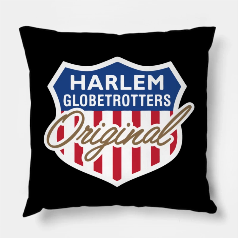 Go Trotters Harlem Throw Pillow