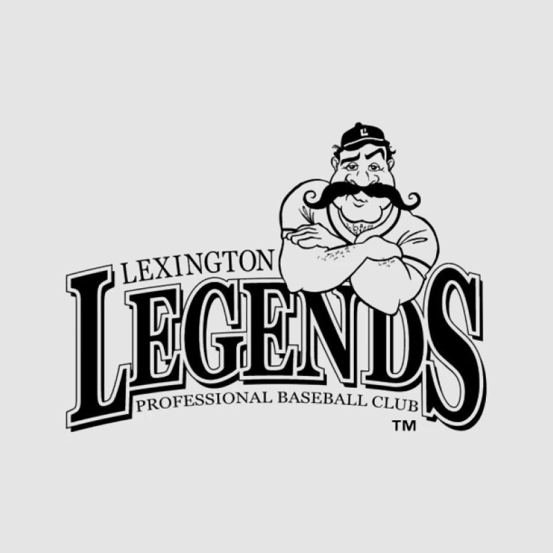 Lexington Legends Baseball Club Logo Damen Pullover Hoodie