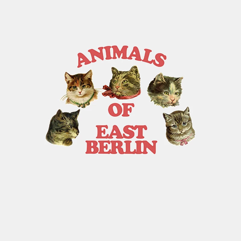 Animal Of East Berlin  Retro Style Cat Lover Gift! Male Tank Top