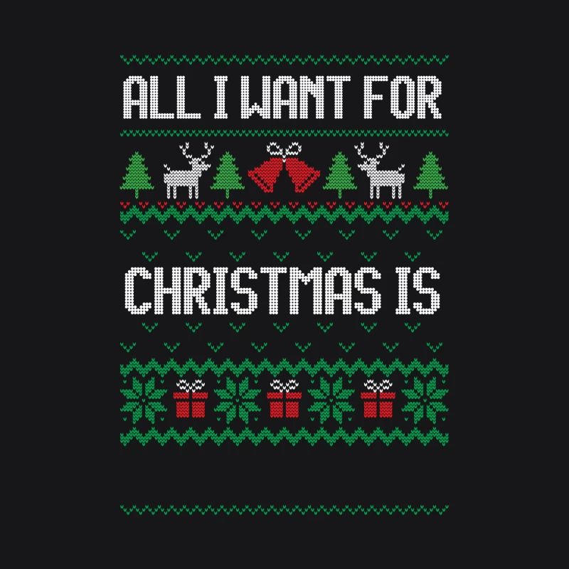 Motif de Noël avec rennes et cloches Femme Sweat à capuche