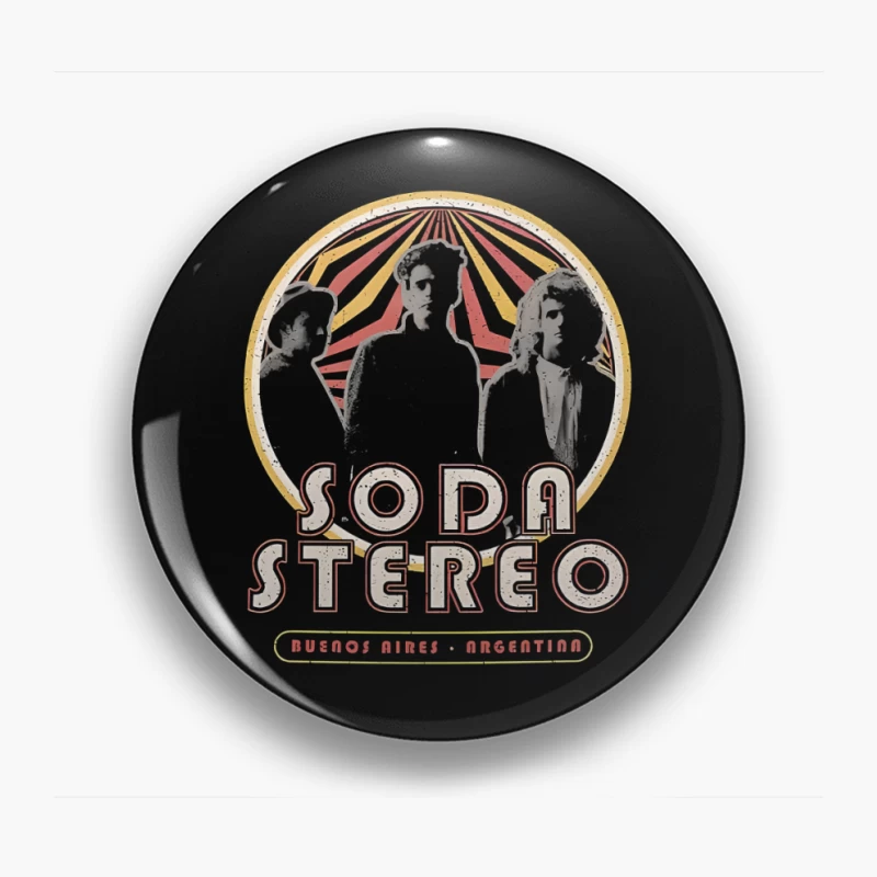 Soda Stereo Tour Pin