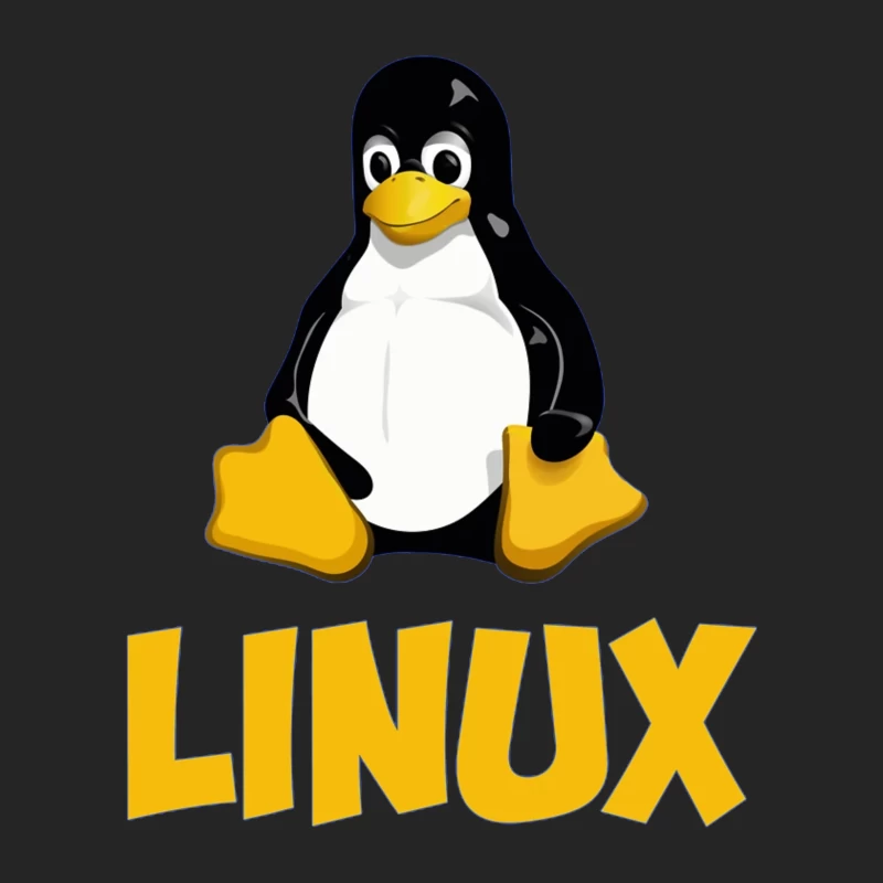 Tux: The Linux Operating System Mascot Logo Male Pullover Sweatshirt