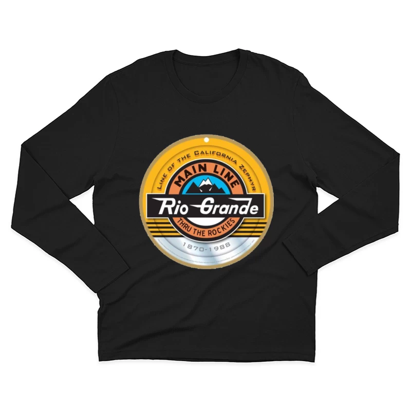 Denver and Rio Grande 2 Male Long Sleeve T-Shirt