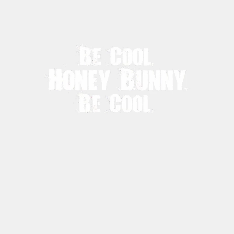 Be Cool Honey Bunny Male Tank Top