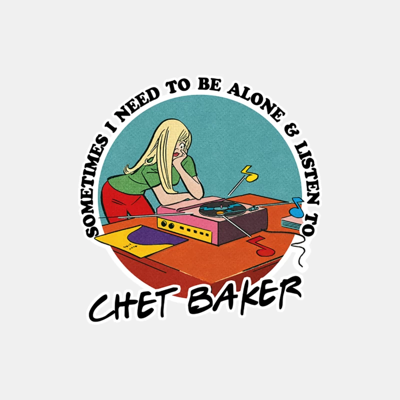 Chet Baker  Jazz Music Obsessive Fan Design Male Tank Top