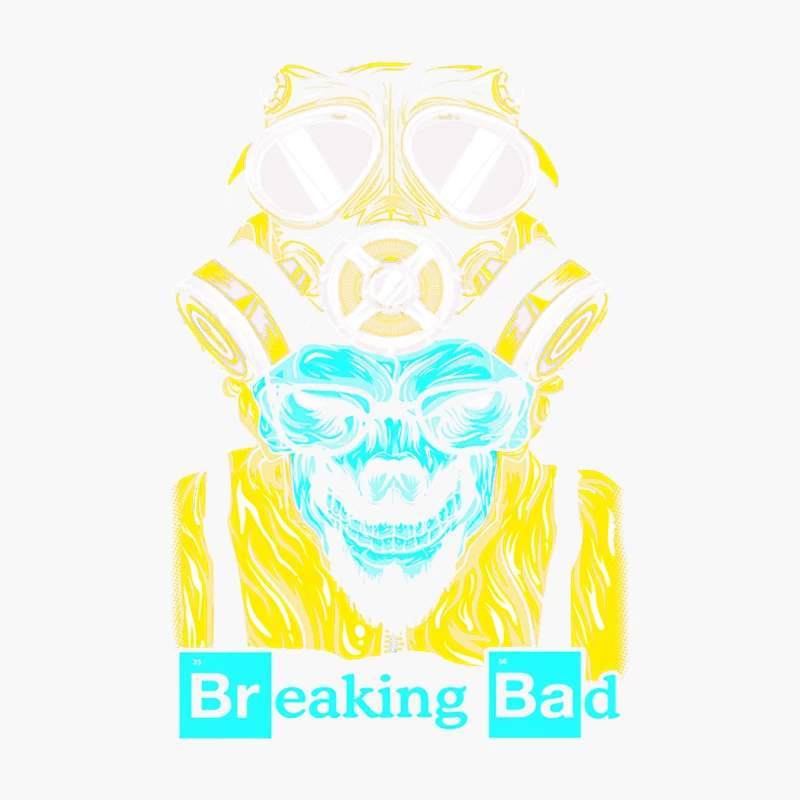 Breaking Bad Inspired Illustration Cotton Tote Bag