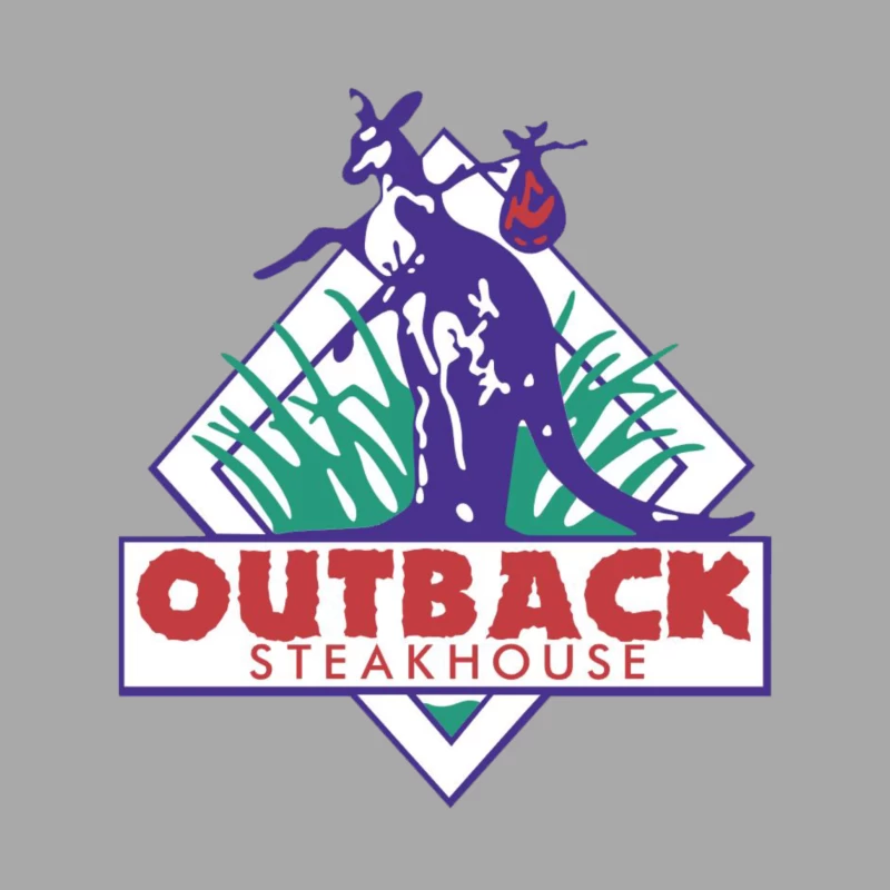 outback steakhouse logo 3 Male Pullover Hoodie