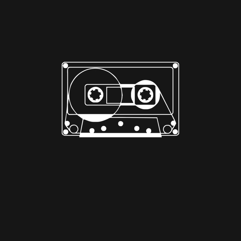 Audio Cassette 80_s 90_s Party Hip Hop Nostalgia Retro Desk Mat