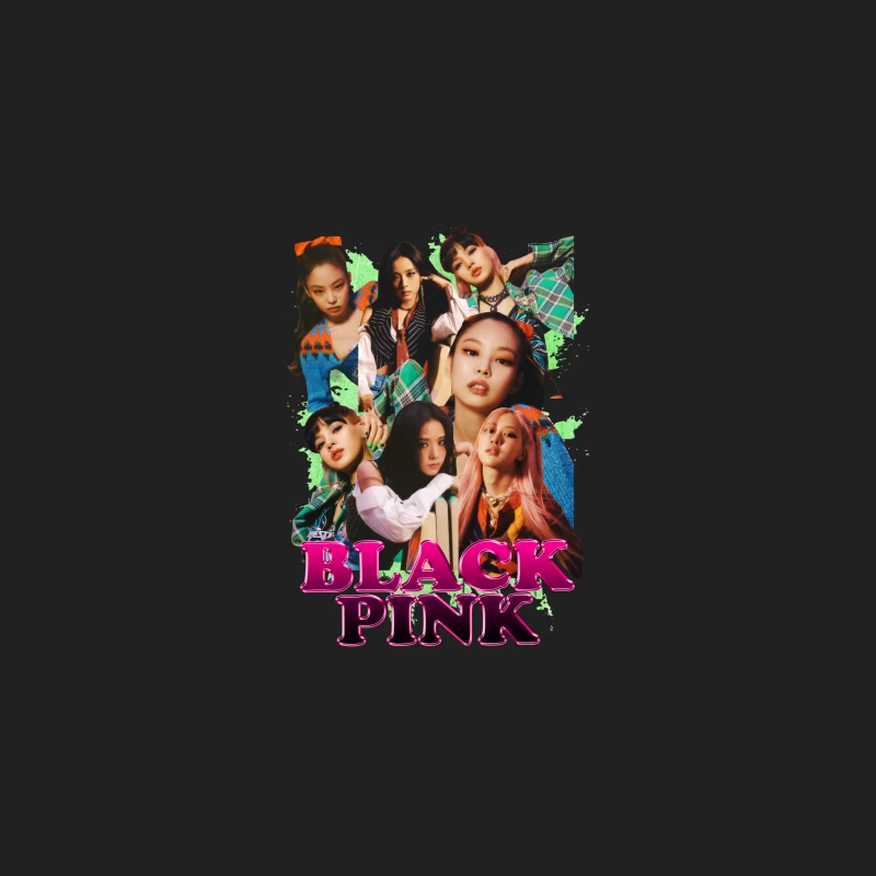 BLACKPINK Music Group Collage Bucket Hat