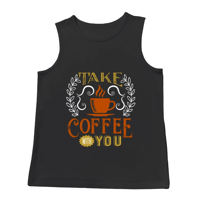 Emportez votre café préféré Homme Débardeur