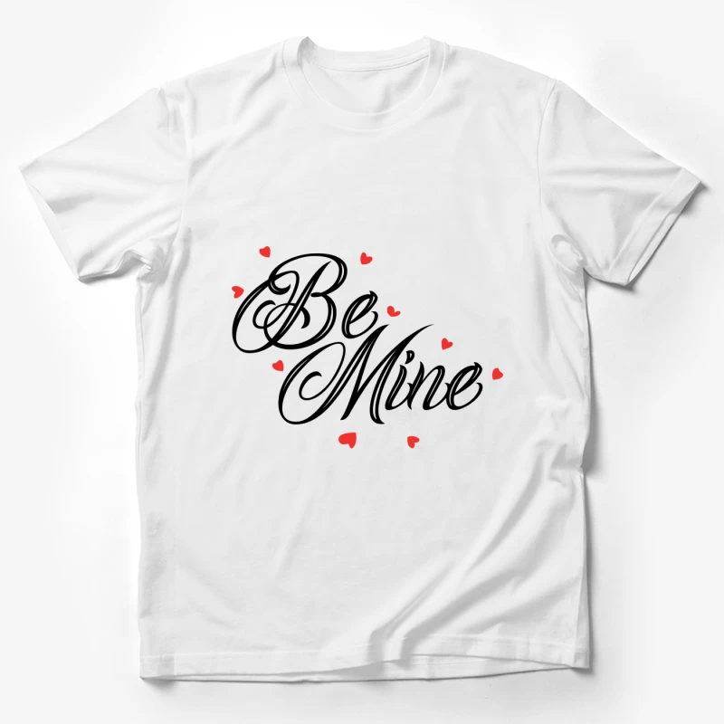 Cœurs rouges dispersés Homme T-Shirt