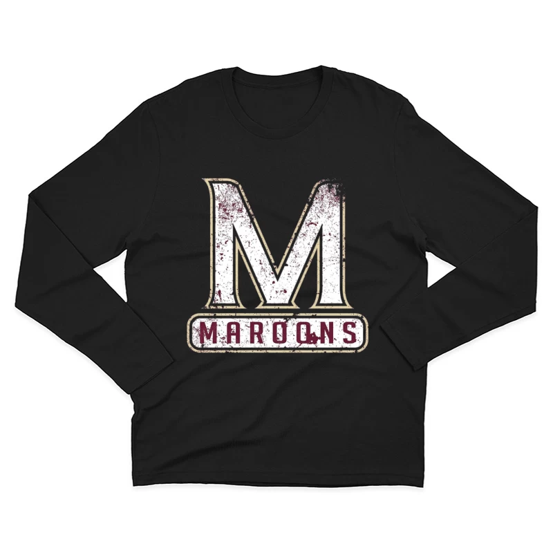 Pottsville Maroons Male Long Sleeve T-Shirt