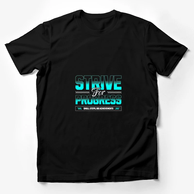 Citation Motivation Progrès Homme T-Shirt