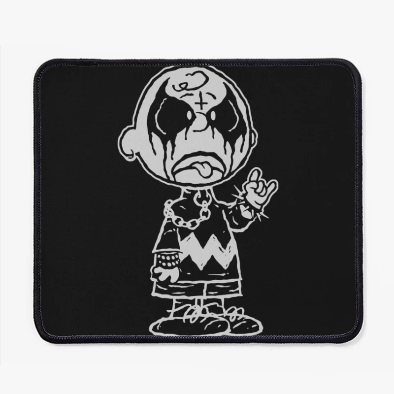 Clown Character Illustration Mouse Pad