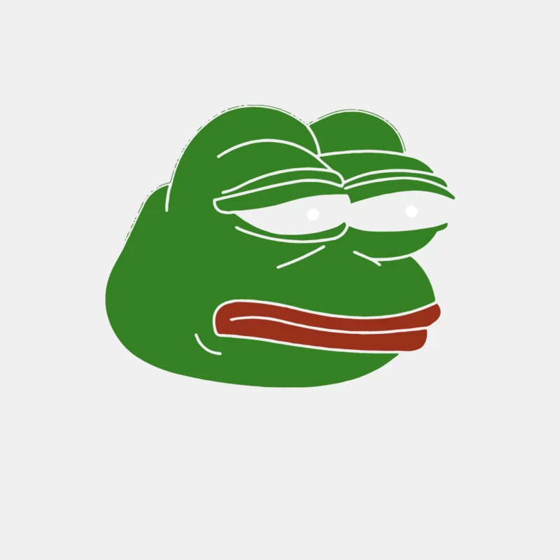 Sad Frog Male Tank Top
