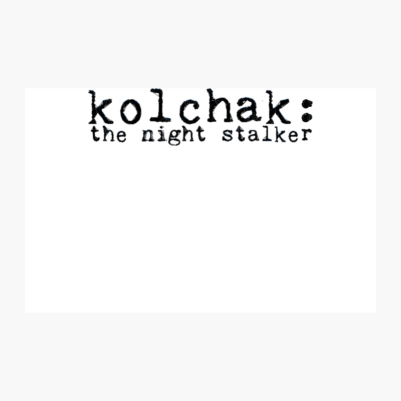 Kolchak, the Night Stalker byline Travel Mug