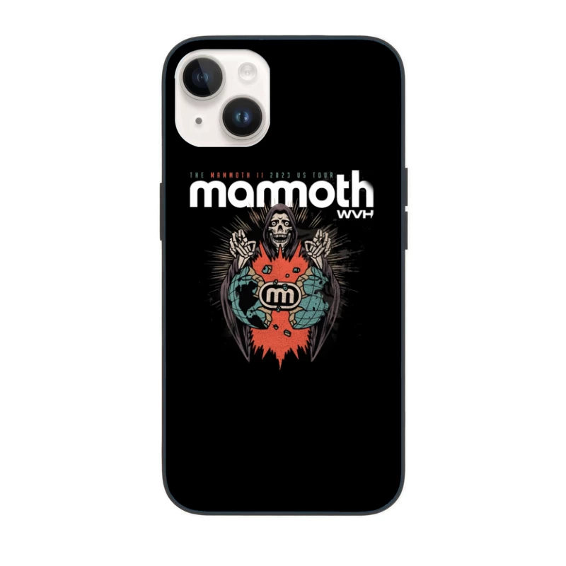 Mammoth Metal Festival 2023 Dark Gothic Poster Design iPhone Case