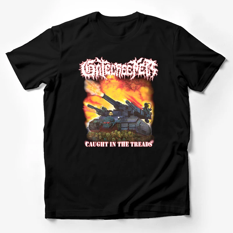 Gatecreeper Caught In The Treads Male T-Shirt