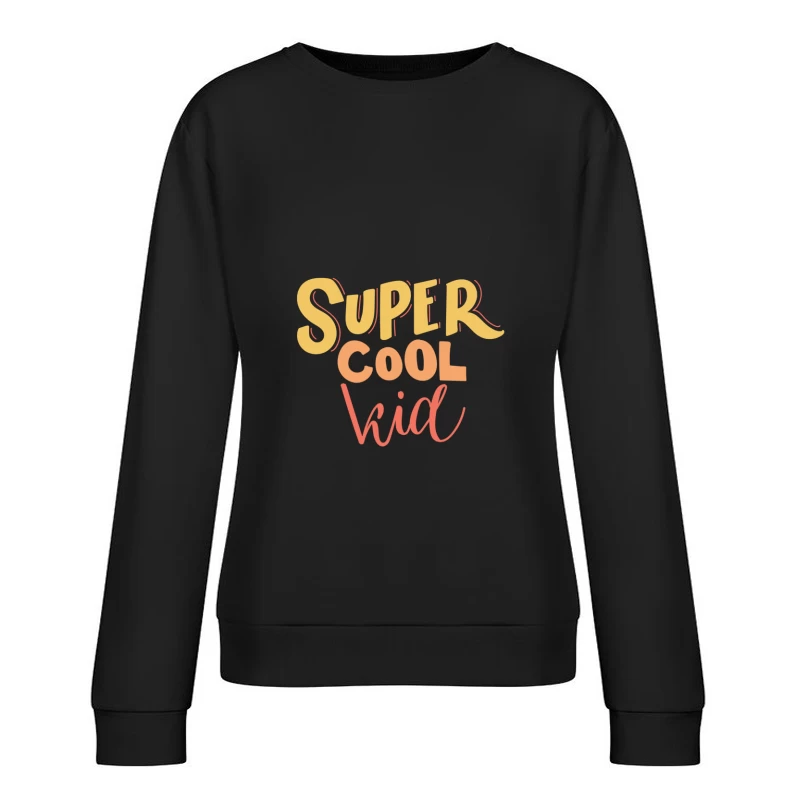 Design joyeux pour enfant Femme Sweat-shirt à enfiler