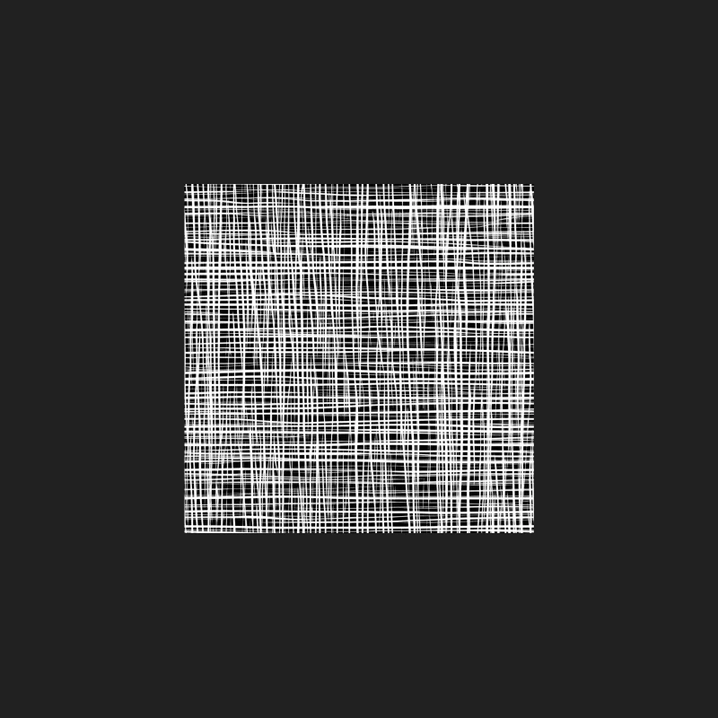 Abstract Black and White Grid Pattern Texture Bucket Hat