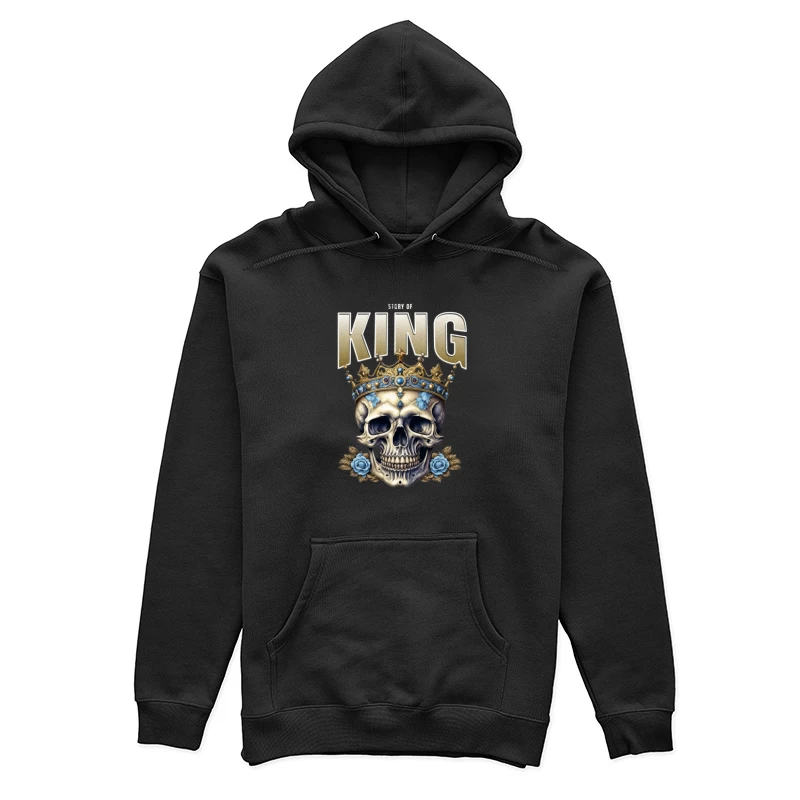 Geschichte eines Königsschädels Damen Pullover Hoodie