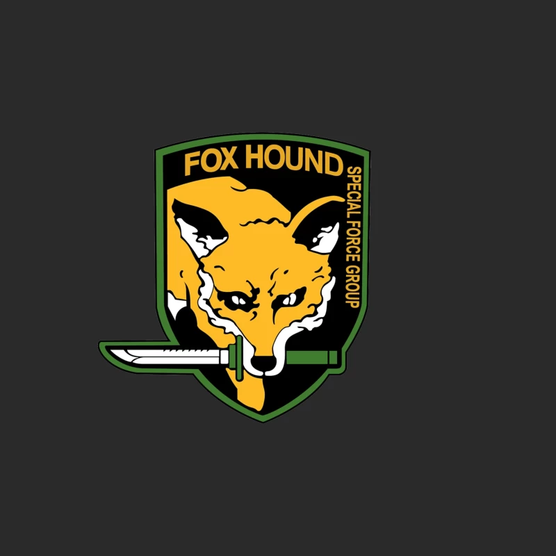 Fox Hound Special Force Group Emblem Baseball Cap
