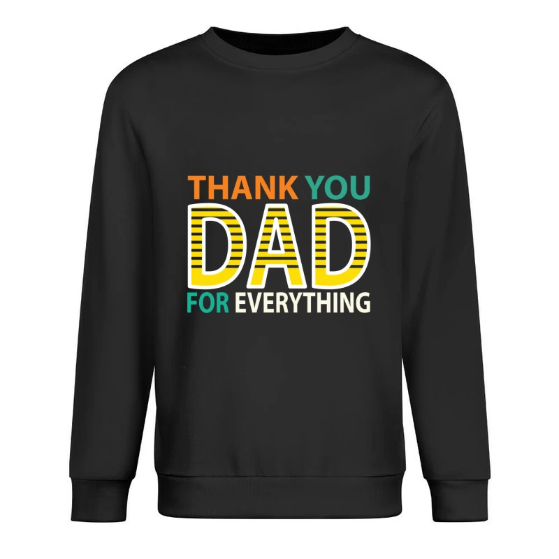 Merci Papa pour Tout Homme Sweat-shirt à enfiler