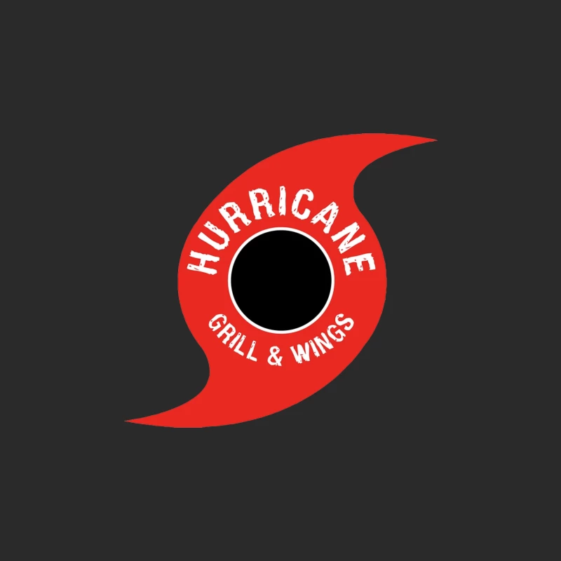 Hurricane Grill & Wings Restaurant Logo Design Baseball Cap