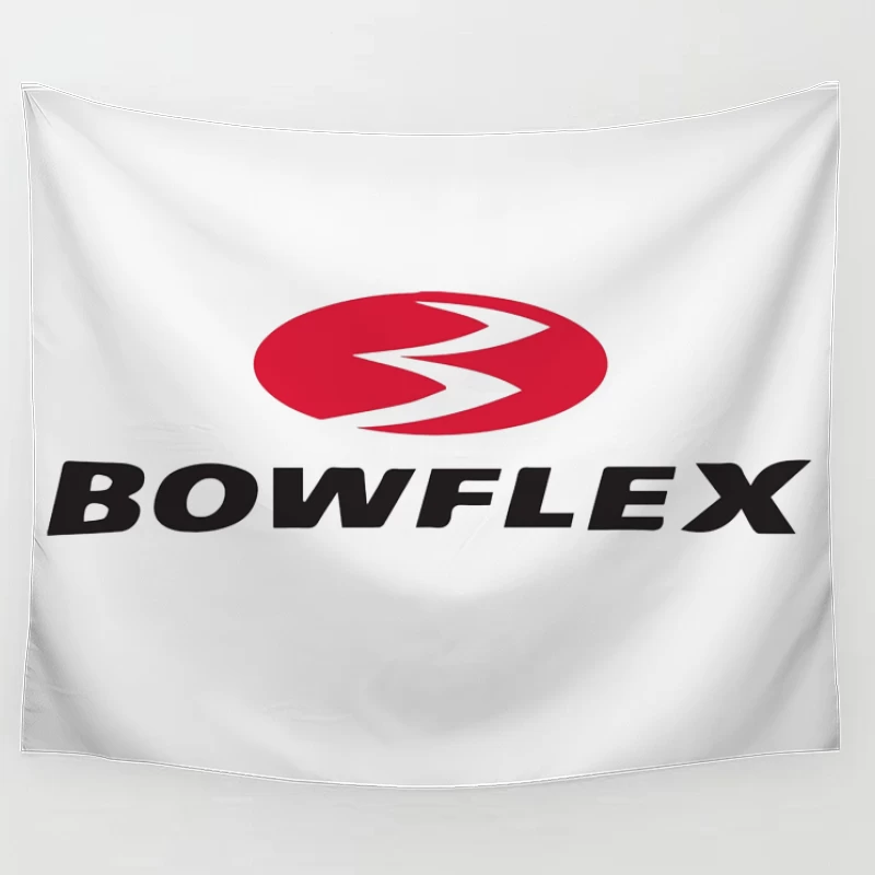 Bowflex Fitness Equipment Company Logo Tapestry