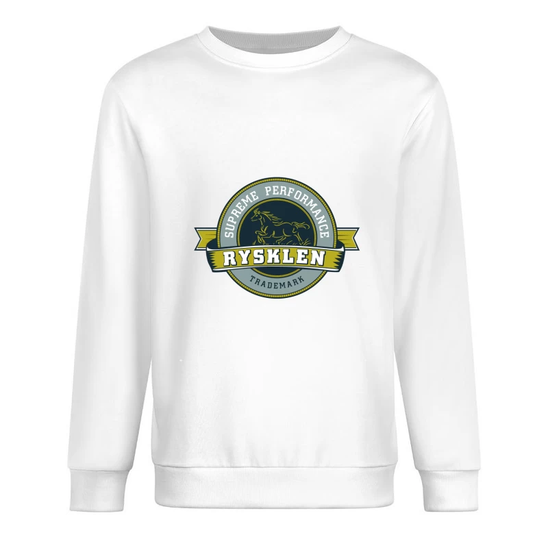 Étiquette de performance suprême avec cheval Homme Sweat-shirt à enfiler