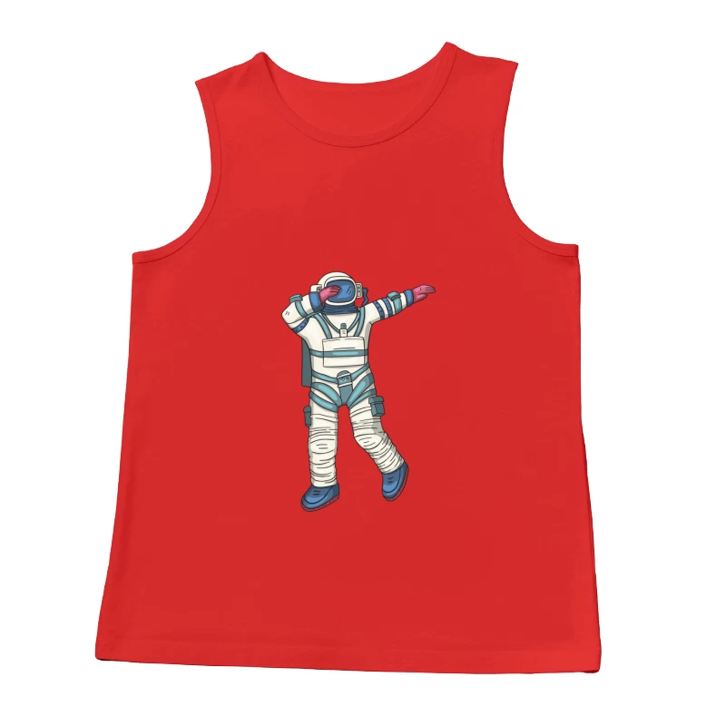 Astronaut tanzt im Raum Herren Tanktops
