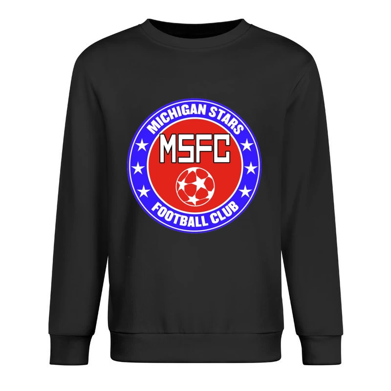 Michigan Stars Football Club Soccer Team Logo Male Pullover Sweatshirt