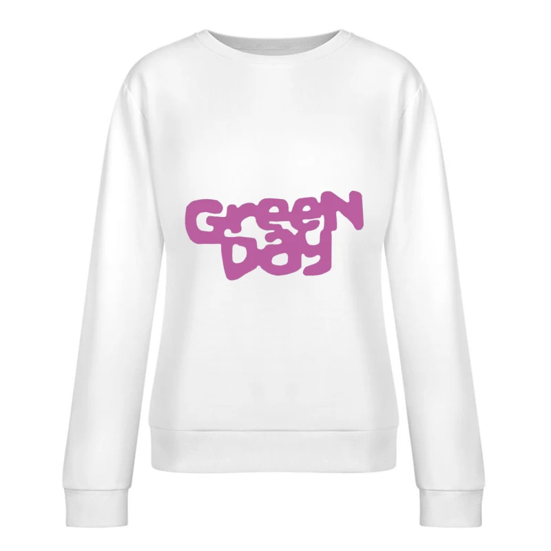 Design del Logo Viola Felpa pullover Donna