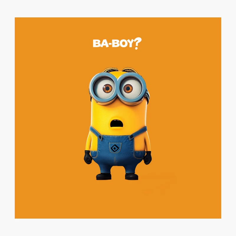 Iconic Yellow Minion Character from Despicable Me Throw Pillow