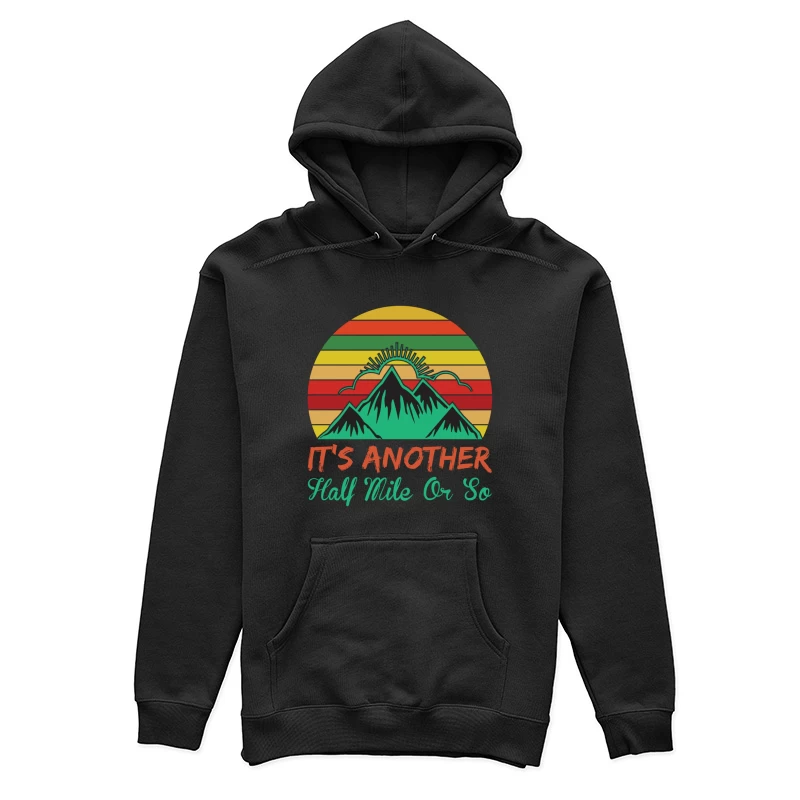Paysage de montagne avec coucher de soleil Femme Sweat à capuche