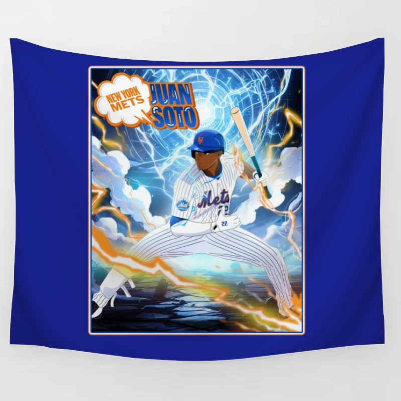 New York Mets - Anime Style - JUAN SOTO Tapestry