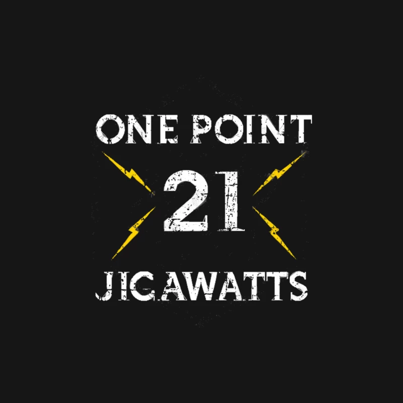 One Point 21 Jigawatts - from Back to the Future Male Long Sleeve T-Shirt
